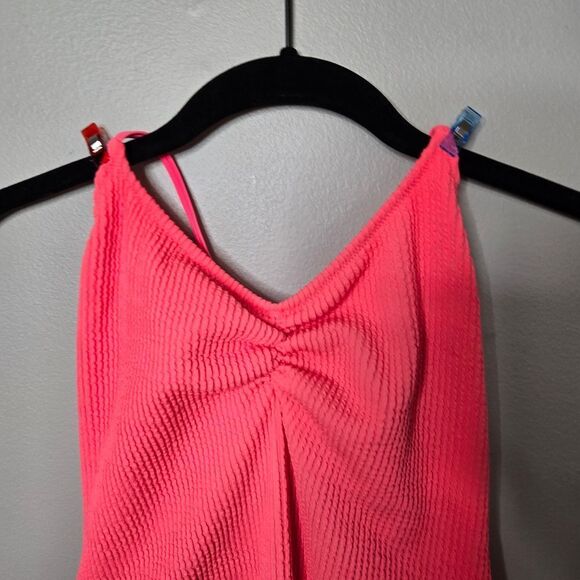 Aerie Hot Pink One Piece Swim Bikini Medium - Picture 2 of 6